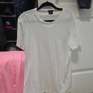 HUGO Classic White Short Sleeve Tee Size LARGE!